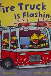 Fire engine is flashing