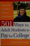 501 ways for adult students to pay for college