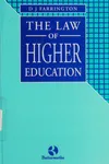 The law of higher education