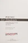 Poetry for students