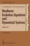 Nonlinear evolution equations and dynamical systems