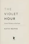 The violet hour