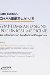Chamberlain's symptoms and signs in clinical medicine