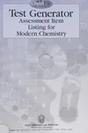 Modern chemistry