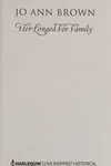 Her Longed-For Family