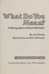 What do you mean?