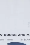 How books are made