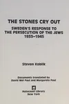The stones cry out