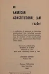 An American constitutional law reader