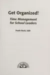 Get organized!