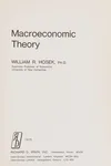 Macroeconomic theory