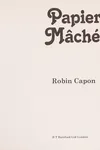 Papier mâché