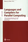 Languages and Compilers for Parallel Computing