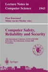 Computer safety, reliability, and security