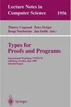 Types for proofs and programs