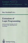 Extensions of logic programming