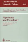Algorithms and complexity