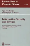 Information security and privacy