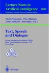 Text, speech, and dialogue
