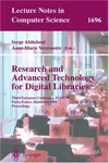 Research and advanced technology for digital libraries