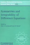 Symmetries and integrability of difference equations