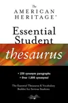 The American Heritage essential student thesaurus