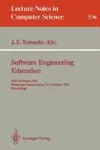 Software engineering education