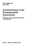 Antisemitismus in der Bundesrepublik Deutschland