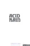 Acid rain