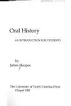 Oral history