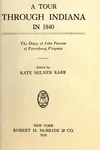 A tour through Indiana in 1840