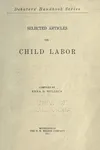 Selected articles on child labor