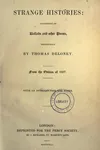 Strange histories