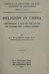 Religion in China