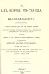 The life, history, and travels, of Kah-ge-ga-gah-bowh (George Copway)