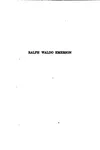 Ralph Waldo Emerson