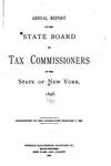 Annual Report of the State Board of Tax Commissioners of the State of New York