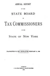 Annual Report of the State Board of Tax Commissioners of the State of New York