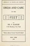 Dress and care of the feet