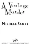 A vintage murder