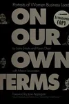 On our own terms