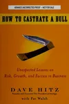How to castrate a bull