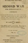 An authentic history of the second war for independence