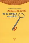 Manual de estilo de la lengua española