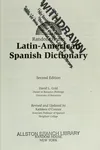 Random House Latin-American Spanish dictionary