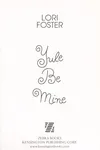 Yule be mine