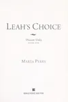 Leah's choice