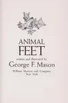 Animal feet