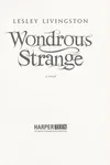 Wondrous Strange (Wondrous Strange #1)