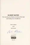 In deep water